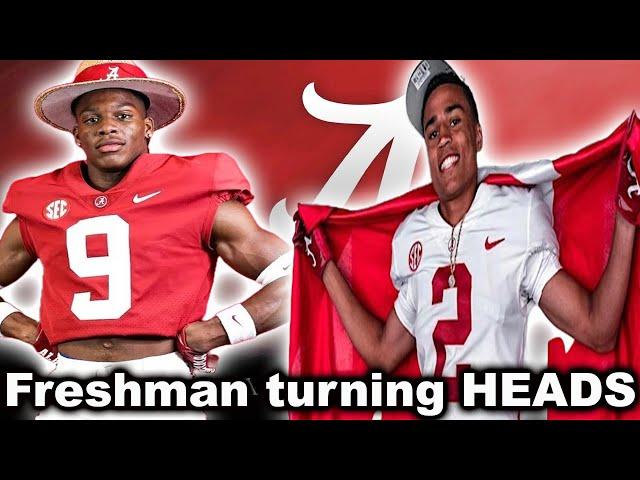 Alabama Football News: True Freshman TURNING HEADS For Alabama Football in Fall Camp! This is BIG!