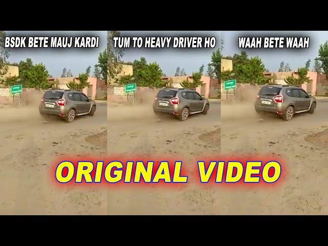 Tum to bade heavy driver ho original | Tum to bade heavy driver ho bhai | Bsdk bete real video