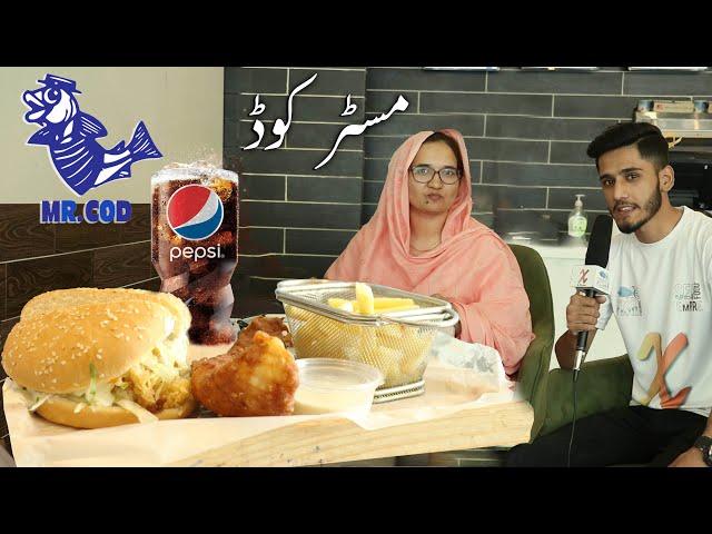 Mr COD Islamabad | BURGER WITH FISH | Sea Food Empire | Art X Creators