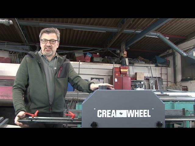 CREA-WHEEL: Stäbe im Handumdrehen richten