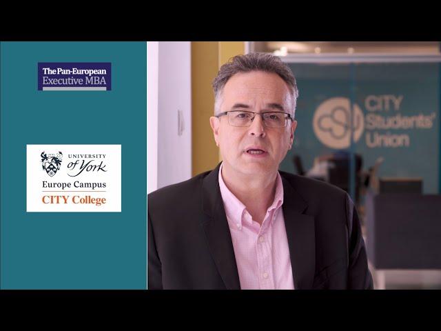 The Pan-European Executive MBA, CITY College, University of York Europe Campus - TVC 2024