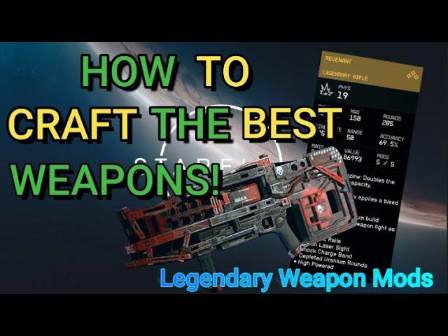 Starfield - How to Craft The Best Weapons