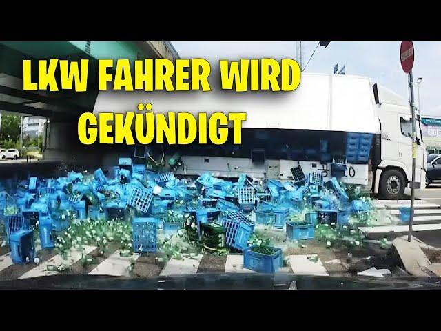 LKW FAHRER WIRD BESTIMMT GEKÜNDIGT | Die Schlimmsten Lkw Fahrer Der Welt #45 #dashcam  #lkw  #truck