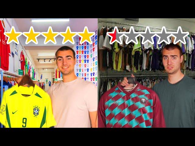 Best vs Worst Football Shirt Store