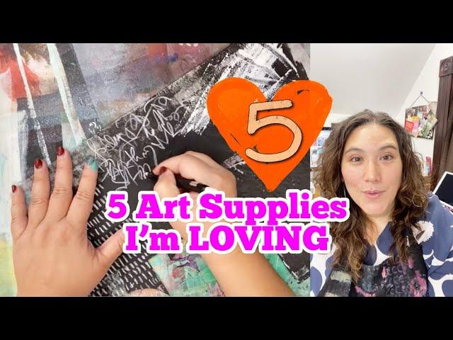 5 Awesome Mixed Media Art Supplies