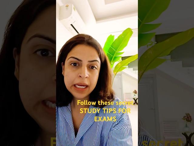 Follow my Secret Study Tips to Score Highest in Exams #studyeffectively #clearexam #studyadvice