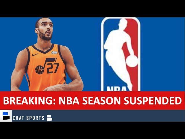 BREAKING NEWS: NBA Season Suspended Due To Coronavirus | Rudy Gobert Tests Positive