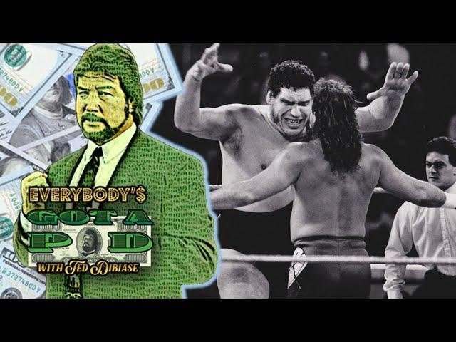 Ted DiBiase on Andre Ribbing Jake Roberts in the Ring