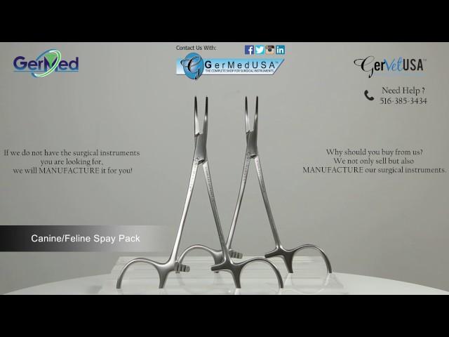 Veterinary Spay Pack - Veterinary Surgical Equipment