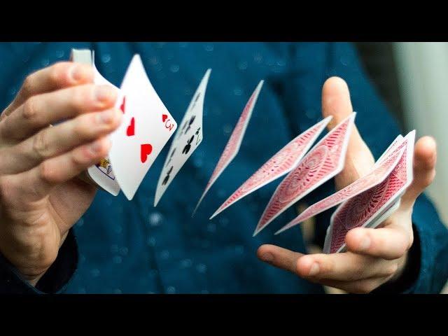 The CARD SPRING - CARD FLOURISH Tutorial