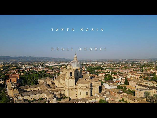 I l Drone sopra la bellezza di Santa Maria Degli Angeli Umbria #umbria #djimini2 #assisi #perugia