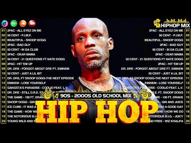 90s HIPHOP MIX50 Cent, Eminem, Coolio, 2Pac, Eazy E, Snoop Dogg, DMX, Lil Wayne, Dr Dre