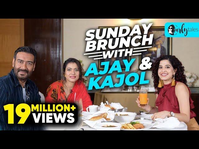 Sunday Brunch With Ajay Devgn & Kajol Devgn X Kamiya Jani | Curly Tales