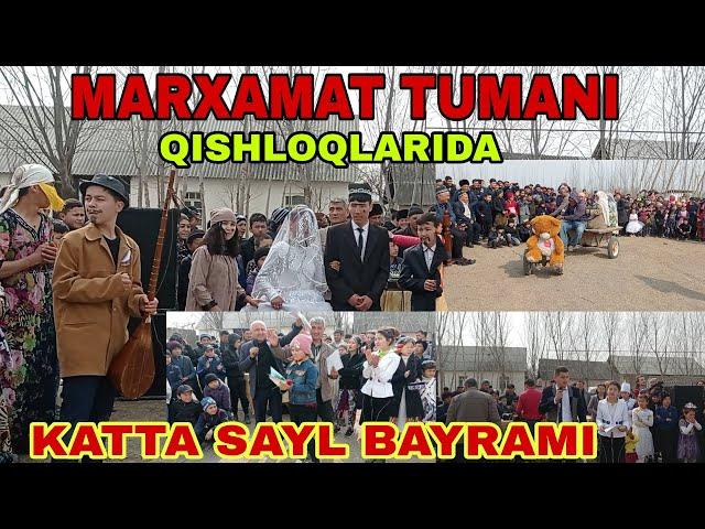 MARXAMATNING QISHLOQLARIDA BAHORGI SAYIL.