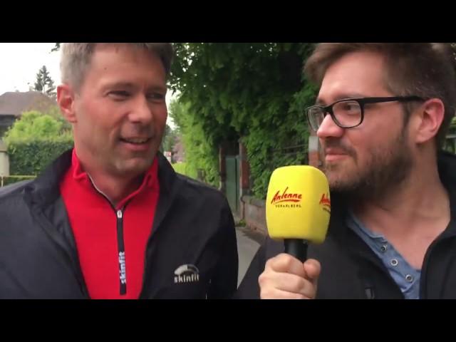 Das erste gejoggte Interview Vorarlbergs: Stadtlauf in Dornbirn