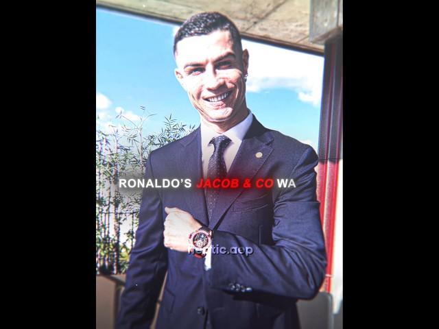 Ronaldo Provoked Manunited By His Watch#ronaldo #cristiano #shorts #manutd #fyp #viral #football