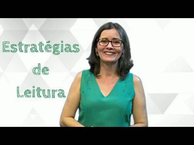 Estratégias de Leitura | Professora Ada Brasileiro