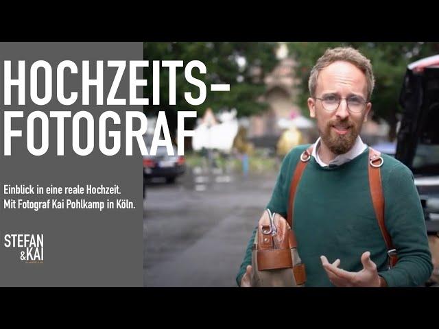 Hochzeitsfotograf im Einsatz - Regen Hochzeit in Köln - Kai nimmt euch mit.