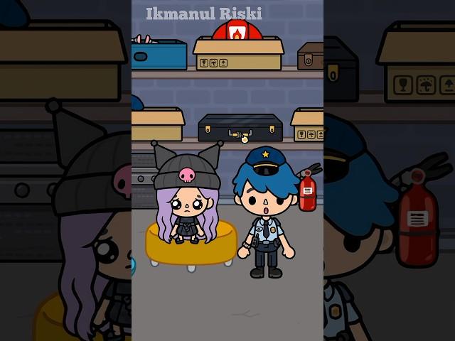 Kuromi And Policeman‍️ #tocaboca #tocalifeworld