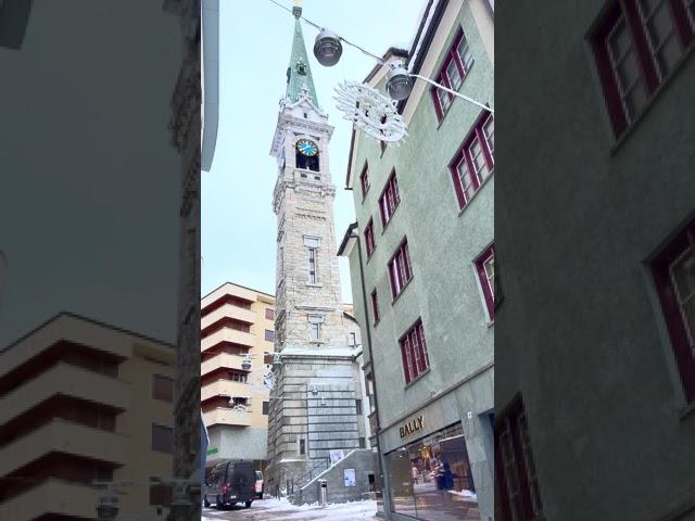 〄 Stunning Alps Snow Village ️️  - #stmoritz  #swiss