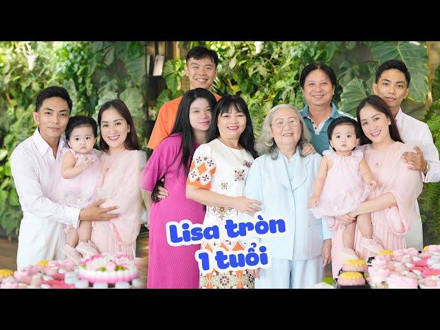 Lisa Thùy Linh tròn 1 tuổi và mâm bốc thôi nôi | Khánh Thi Phan Hiển Family