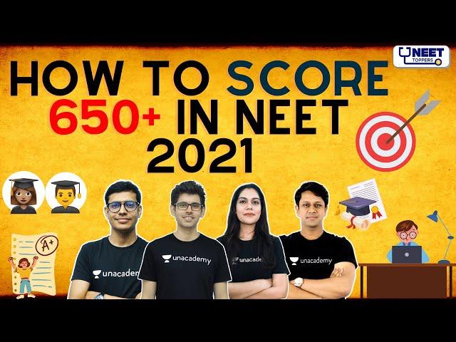 How to Score 650+ in NEET 2021 | Ultimate Strategy for NEET | It's Now or Never | Big Surprise