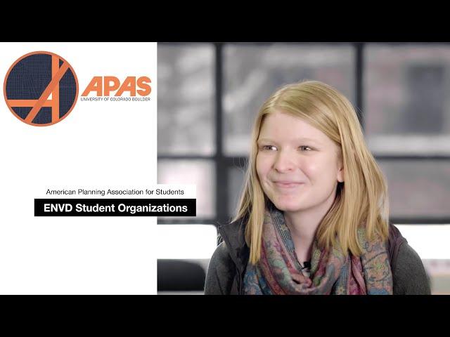 ENVD Student Organizations | American Planning Association for Students (APAS)