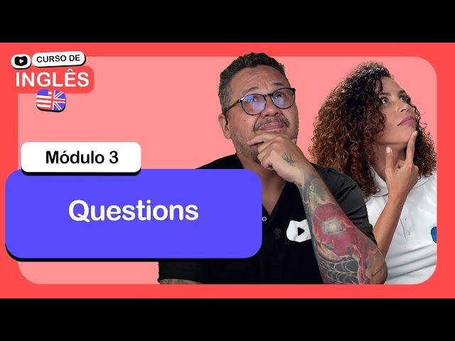 Questions in Present Continuous  @CursoemVideo de inglês: Módulo 3