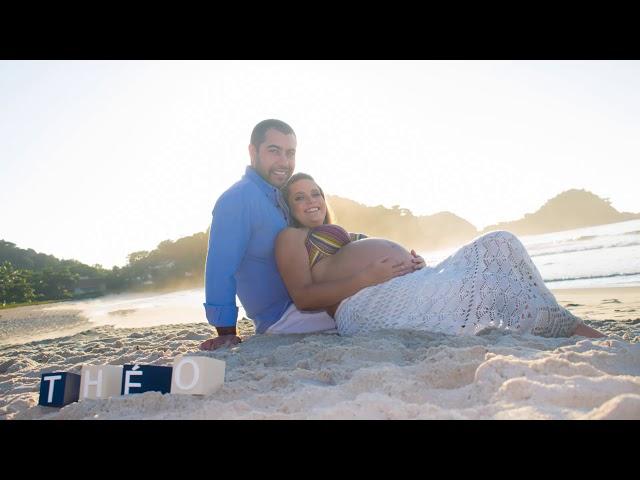 Rita, Rodrigo e Théo: Ensaio de Gestante na Praia (Teaser)