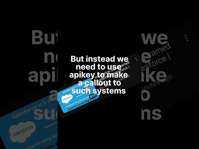Salesforce integration with Authenticated systems #salesforceintegration