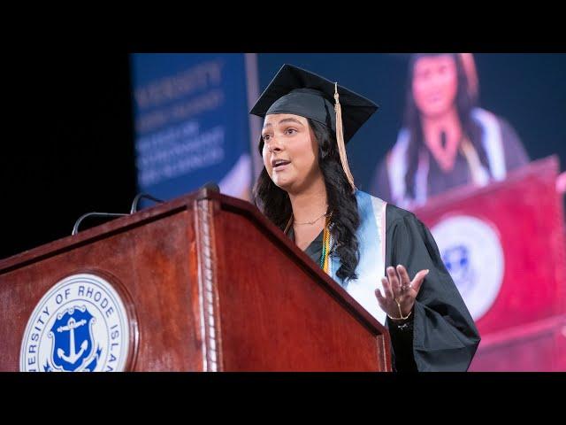 College of Business - Commencement 2024 - Student Speaker