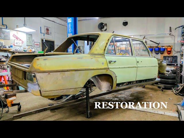 Restoration Old Mercedes w114