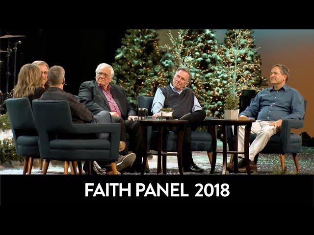 Loren Cunningham, Rick Warren, Amani Mustafa, Paul Eshleman & Jimmy Seibert - Faith Panel 2018