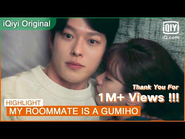Sleeping with Dam makes Woo Yeo feels so nervous | My Roommate is a Gumiho EP14 | iQiyi K-Drama