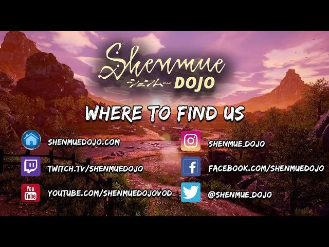 #LetsGetShenmue4 #ShenmueAnime2 Stream Shenmue Dojo Plays Shenmue 3 Battle Rally, News and More!