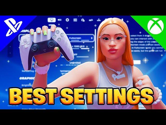 *NEW* Best Fortnite Controller Settings + Sensitivity For Chapter 2! (PS4/PS5/XBOX/PC)