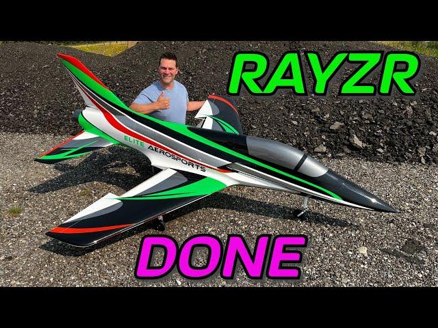 Wrapping Up The RAYZR RC JET Build Series - Elite Aerosports