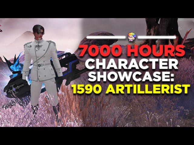 Lost Ark: 7000 Hours Character Showcase - 1590 Artillerist