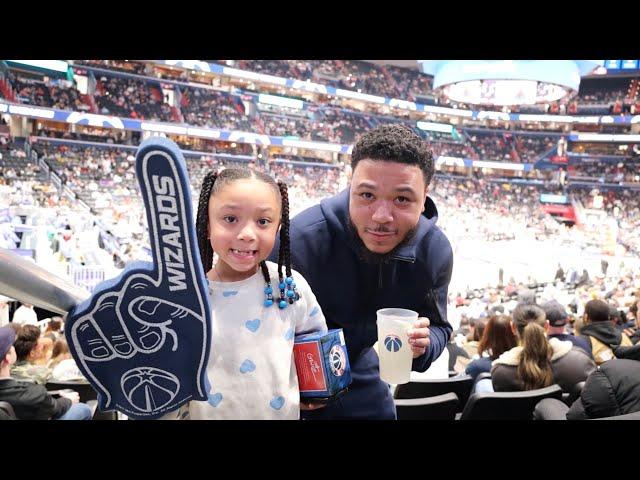 I took her to her first NBA game
