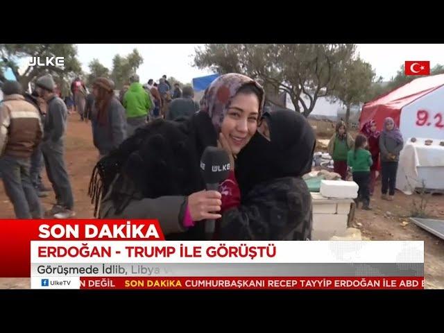 Ülke TV Canlı Yayınında Yürekleri Isıtan Görüntü