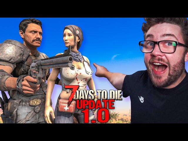 EXPLORING ALL THE NEW STUFF in 7 Days to Die UPDATE 1.0