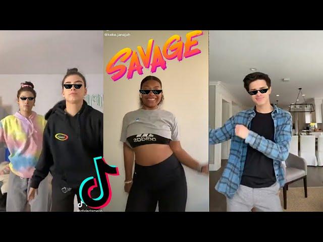 I'm a savage , tiktok dance