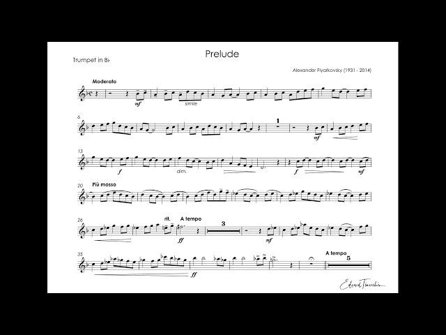 Flyarkovsky, Alexander - Two plays - Yuri Usov trumpet Bb