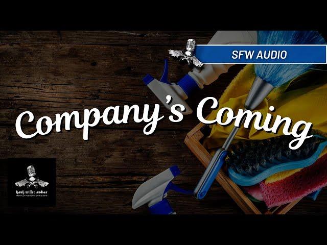 Boyfriend ASMR Cleaning Together Before Guests Arrive | Company's Coming 