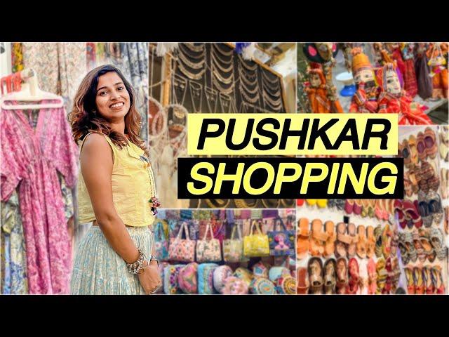 Biggest Hippie Market in PUSHKAR  full tour of Pushkar Shopping Market