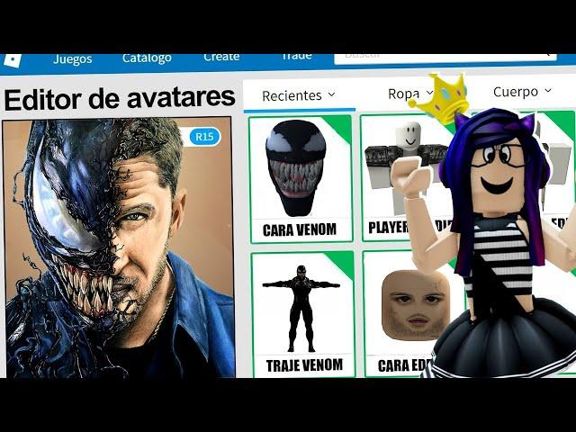 Creamos el PERFIL de VENOM y EDDIE en Roblox | Kori