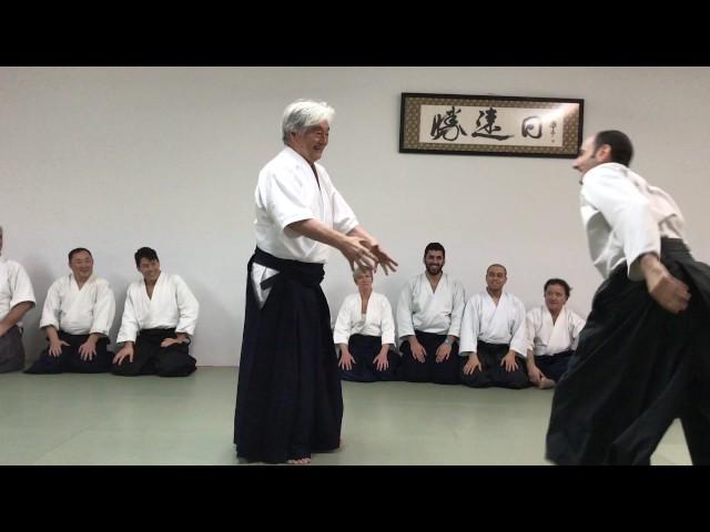 Yamada Sensei Koshinage NY AIkikai Xmas Seminar 2016