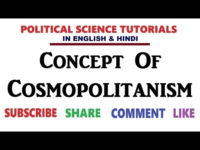 Cosmopolitanism