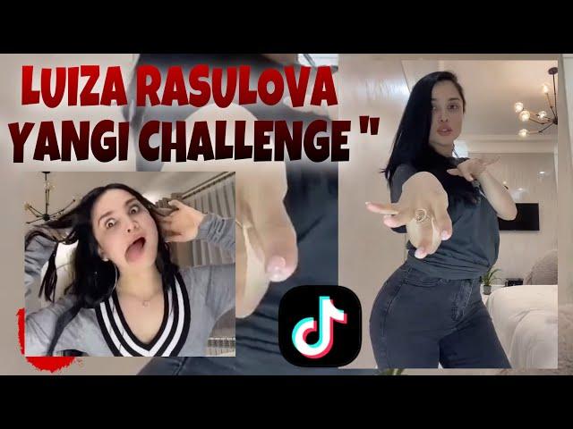 LUIZA RASULOVA TIK TOKDA YANGI CHALLENGE BOSHLABDI “ OVOSSIZMI ? OMENG “