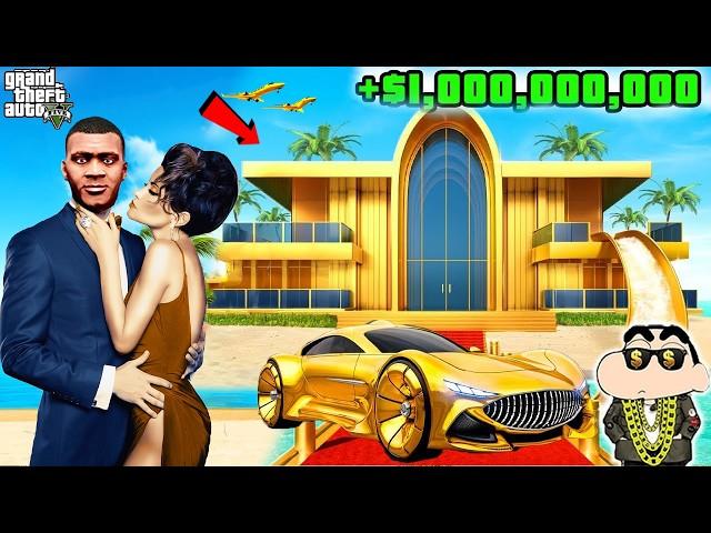 I CHALLENGED FRANKLIN TO SPEND $100 MILLION IN 15 MINUTES IN GTA5